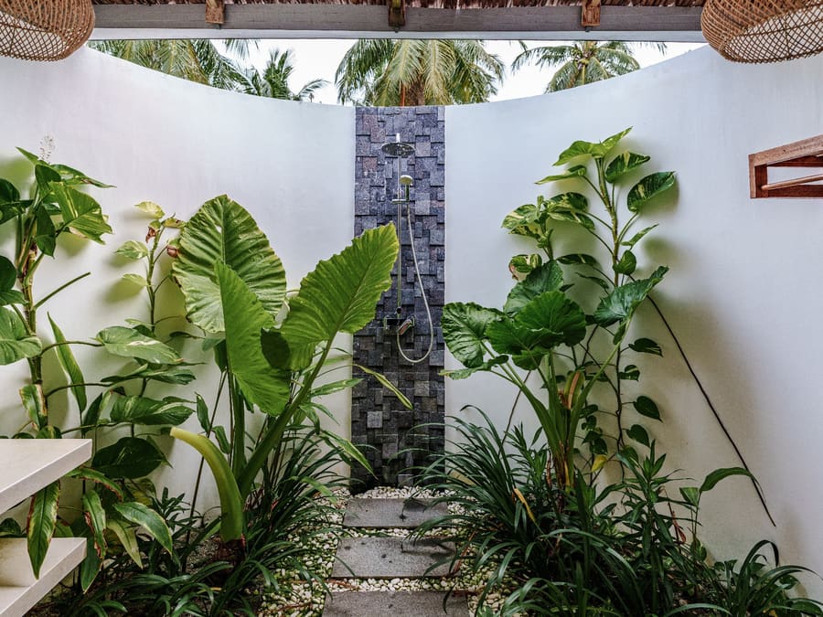 Beachfront Villa with AC