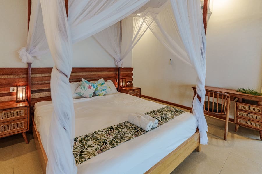 Strandvilla met airconditioning