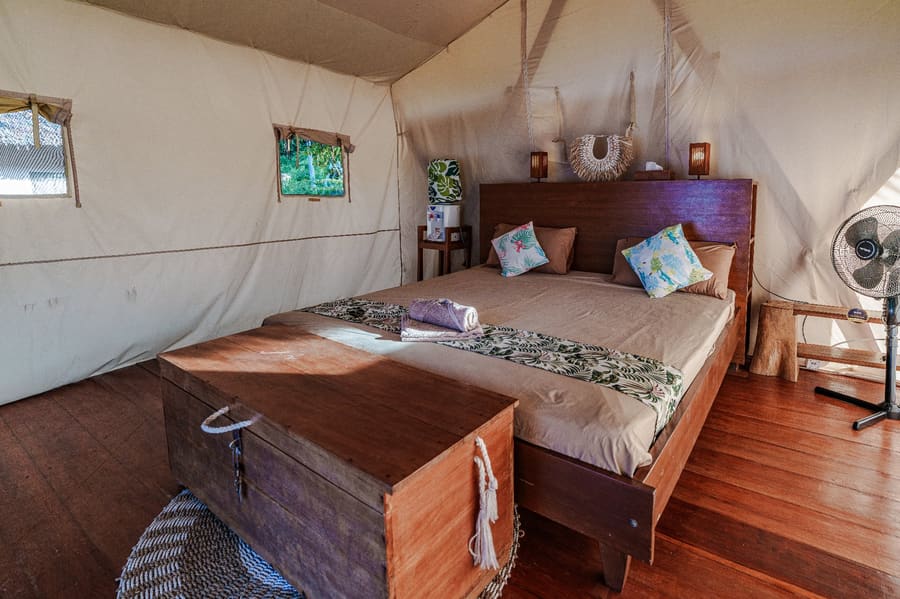 Beachfront Glamping Hut