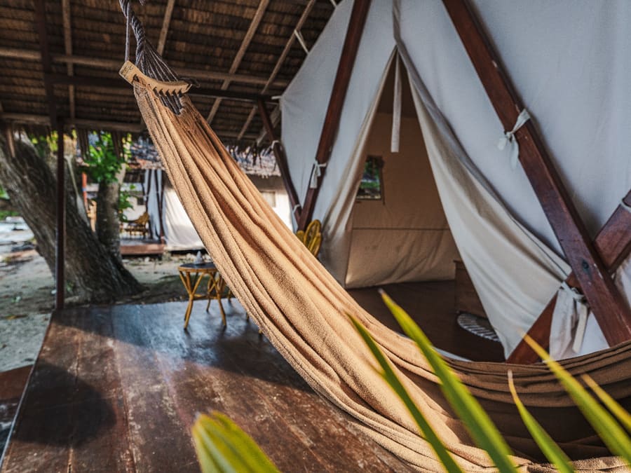 Beachfront Glamping Hut