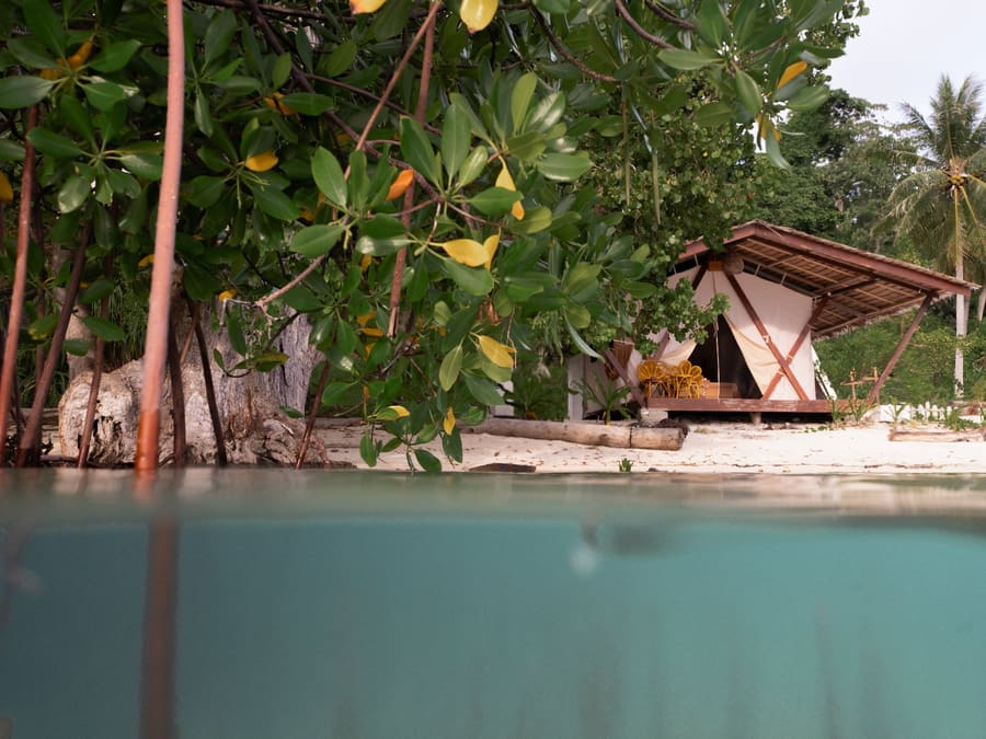 Beachfront Glamping Hut
