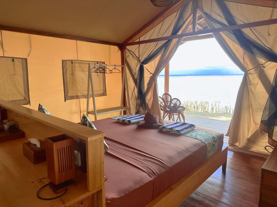 Beachfront Glamping Hut