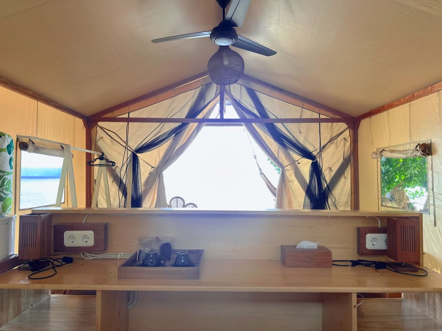 Beachfront Glamping Hut