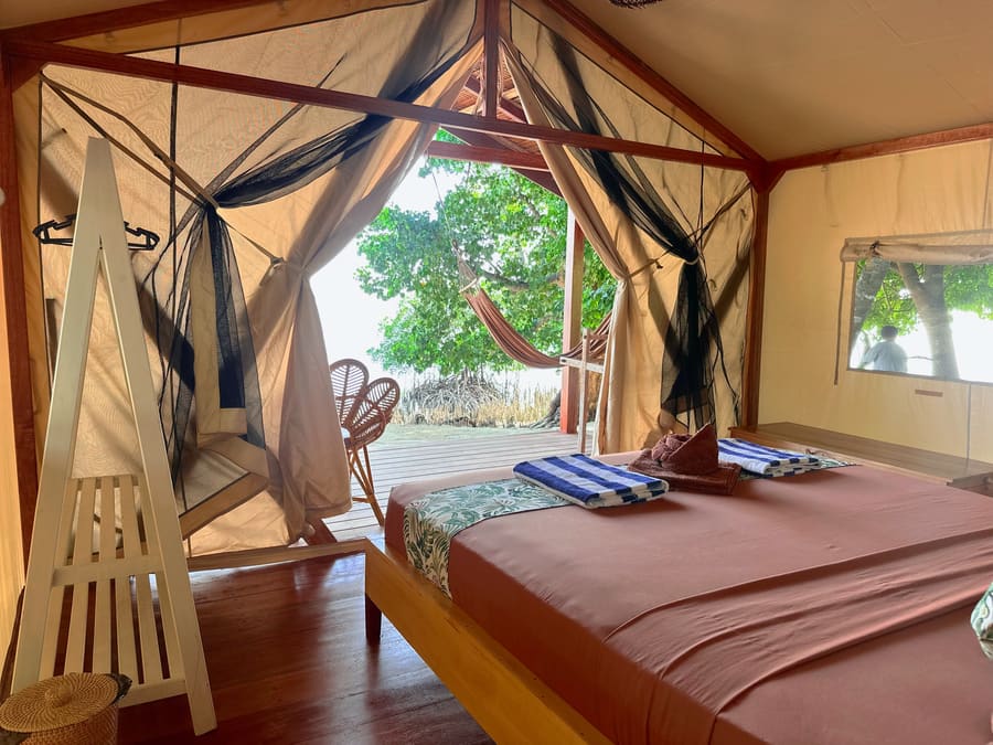 Beachfront Glamping Hut