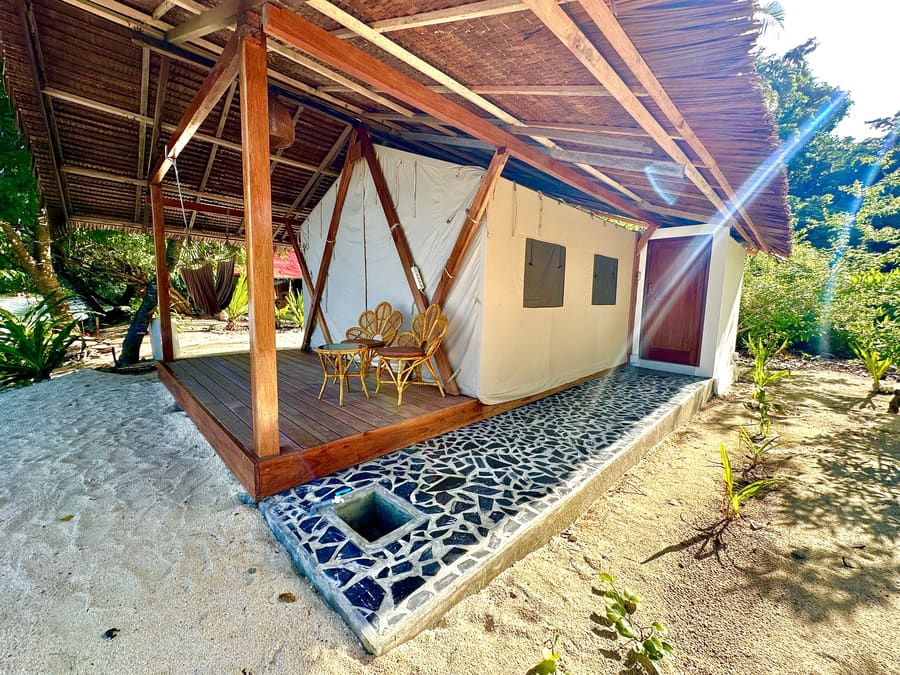 Beachfront Glamping Hut